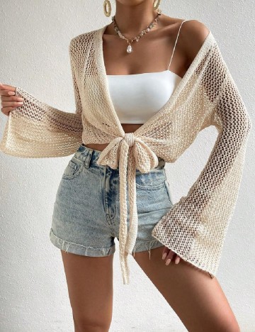 Kimono SHEIN, crem