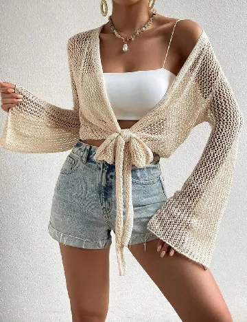 Kimono SHEIN, crem Crem