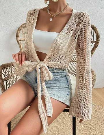 Kimono SHEIN, crem Crem
