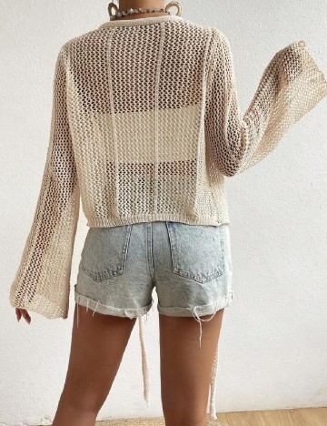 Kimono SHEIN, crem