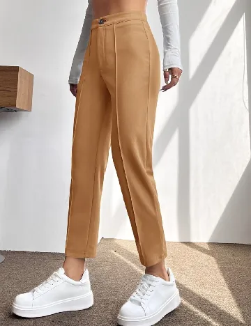 Pantaloni SHEIN, maro Maro