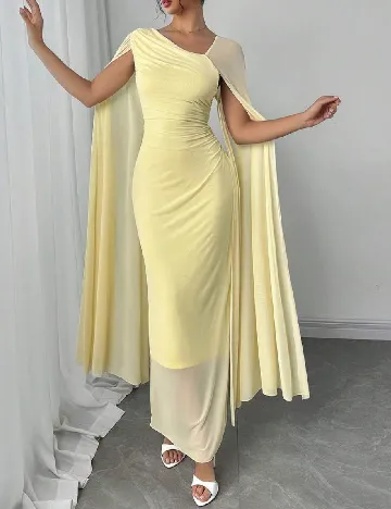 Rochie lunga SHEIN, galben Galben