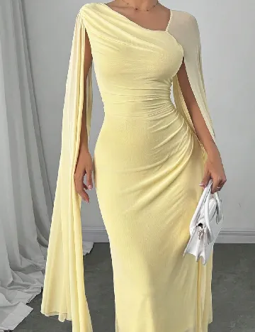 Rochie lunga SHEIN, galben Galben