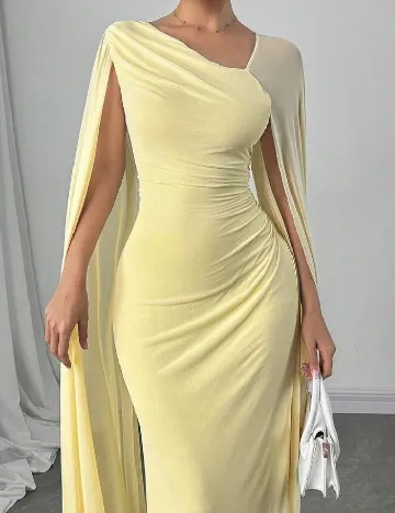Rochie lunga SHEIN, galben Galben