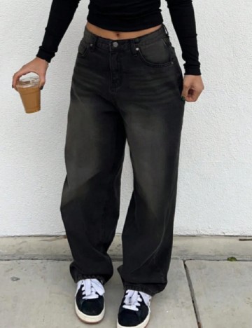 Blugi SHEIN, negru