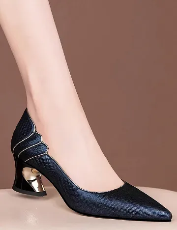 Pantofi SHEIN, bleumarin inchis Albastru