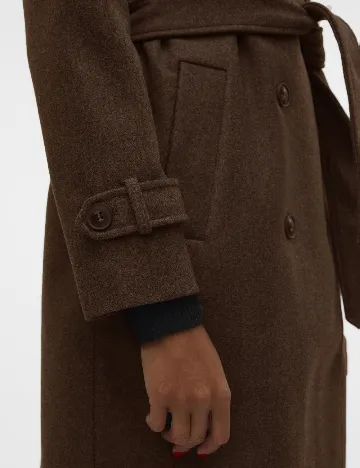 Palton Vero Moda, maro Maro