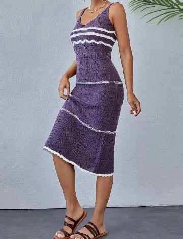 Rochie medie SHEIN, mov Mov