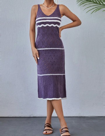 Rochie medie SHEIN, mov
