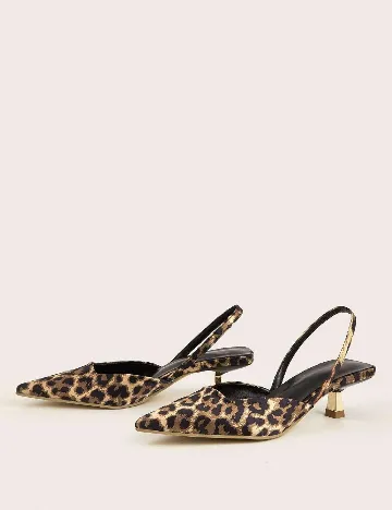 Pantofi SHEIN, animal print Animal print