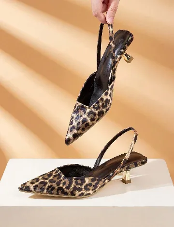 Pantofi SHEIN, animal print Animal print