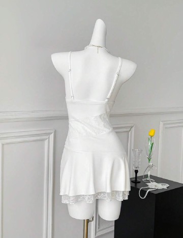Rochie scurta SHEIN, alb