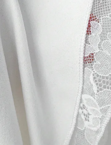 Rochie scurta SHEIN, alb Alb