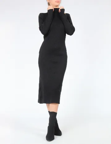 Rochie medie SHEIN, negru Negru