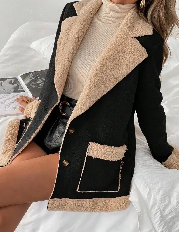 Jacheta SHEIN, negru Negru