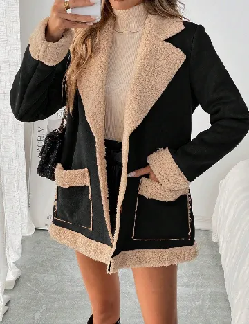 Jacheta SHEIN, negru Negru