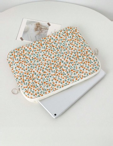 Husa pentru laptop SHEIN, floral