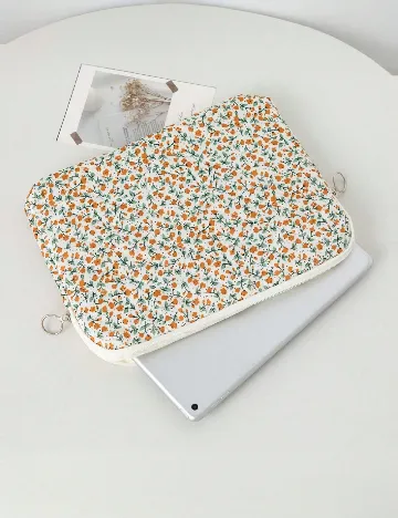 Husa pentru laptop SHEIN, floral Floral print