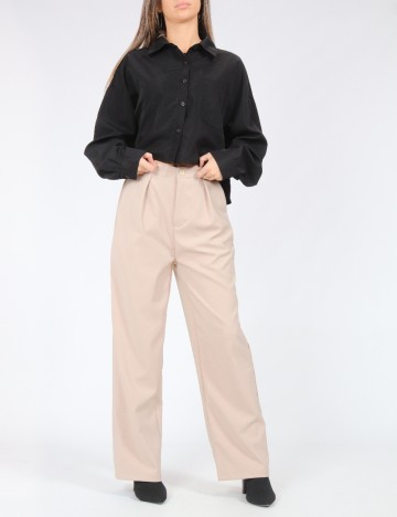 Pantaloni Dazy, crem