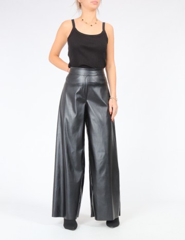 Pantaloni Samdan, negru