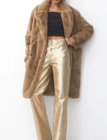 Palton Pull&Bear, maro Maro