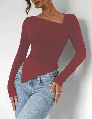 Bluza SHEIN, rosu