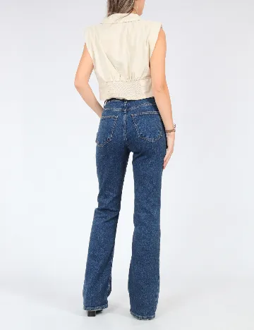 Blugi SHEIN, bleumarin Albastru