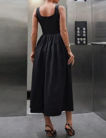 Rochie medie SHEIN, negru Negru