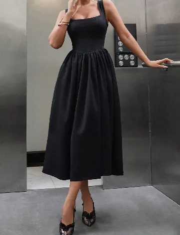 Rochie medie SHEIN, negru Negru