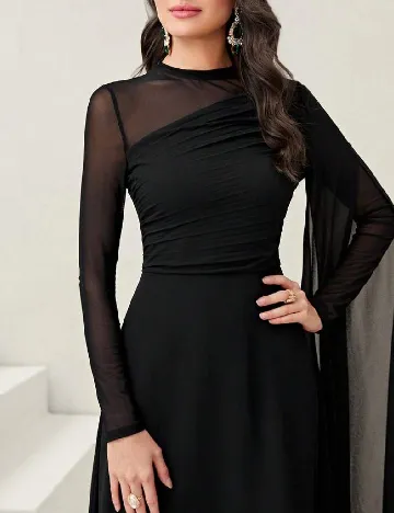 Rochie lunga SHEIN, negru Negru