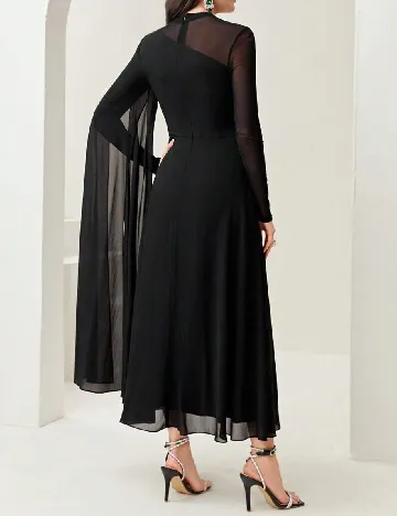 Rochie lunga SHEIN, negru Negru