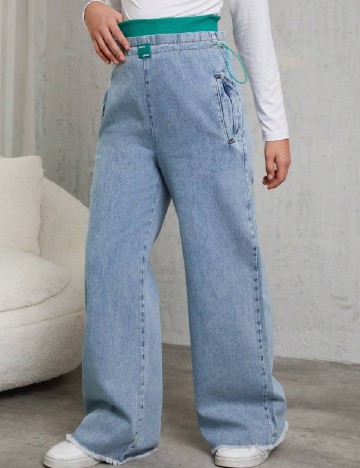 Blugi Shein Kids, albastru