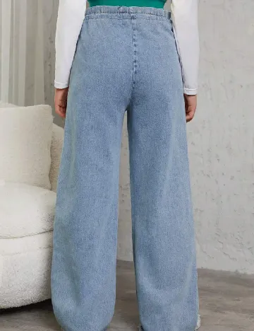 Blugi Shein Kids, albastru Albastru