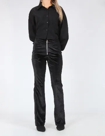 Pantaloni SHEIN, negru Negru