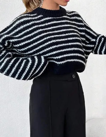 Pulover SHEIN, negru Negru