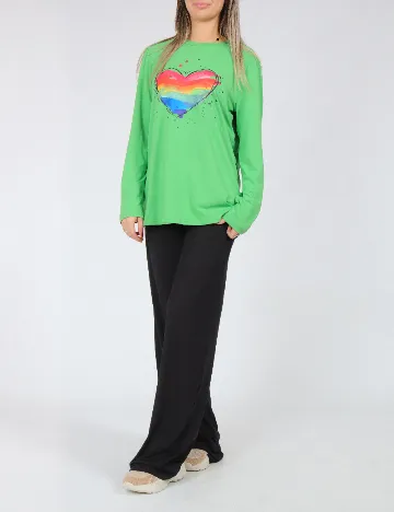 Bluza SHEIN, verde Verde