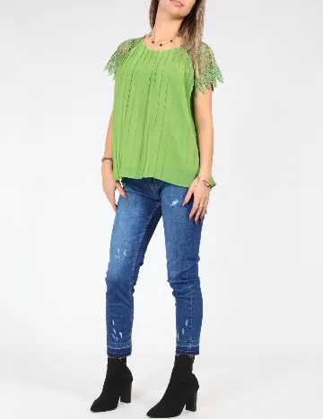 Bluza SHEIN, verde Verde