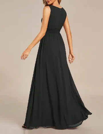 Rochie lunga Ever-Pretty, negru Negru