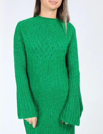 Rochie medie SHEIN, verde Verde