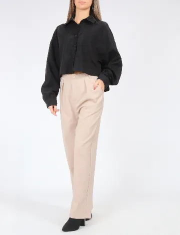 Camasa SHEIN, negru Negru