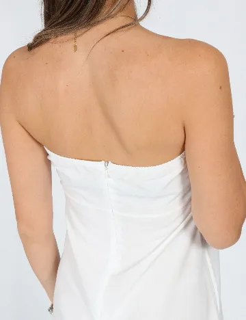 Rochie scurta SHEIN, alb Alb