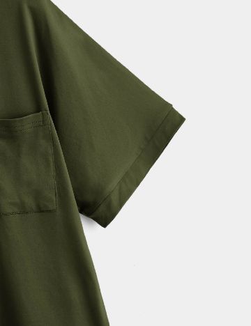 Tricou SHEIN CURVE, verde