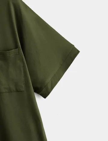 Tricou SHEIN CURVE, verde Verde