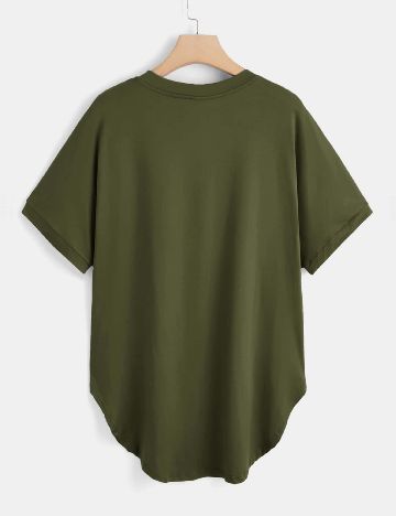 Tricou SHEIN CURVE, verde
