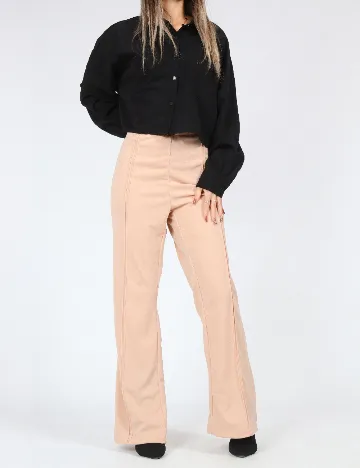 Pantaloni SHEIN, crem Crem
