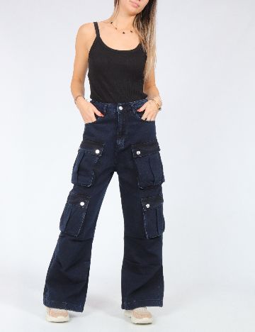 Blugi SHEIN, bleumarin