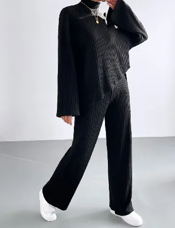 Compleu SHEIN, negru Negru