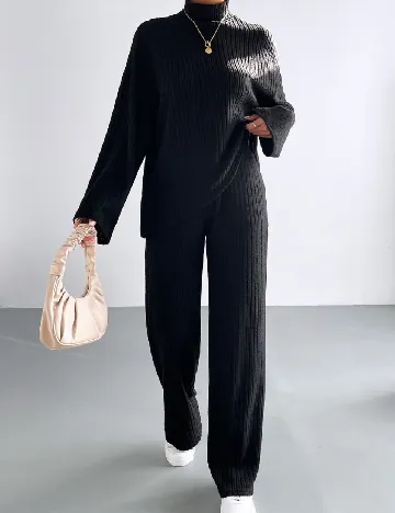 Compleu SHEIN, negru Negru