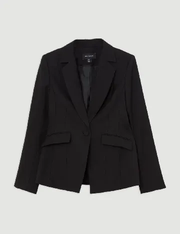 Sacou Karen Millen, negru Negru