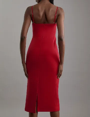 Rochie medie Karen Millen, rosu Rosu